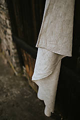 Úžitkový textil - Ľanová osuška do sauny - 15514308_