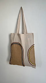 Nákupné tašky - Macramé taška - 15514970_