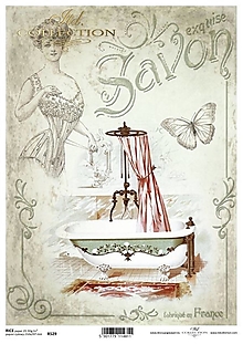 Papier - Ryžový papier R 529/ A4 - 15523594_