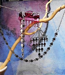 Sady šperkov - Krehká krása ocele II (Celý set) - 15521825_