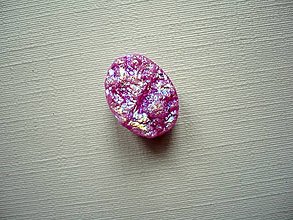 Minerály - Kabošon křišťál - drúza 15 mm, č.19f - 15523403_