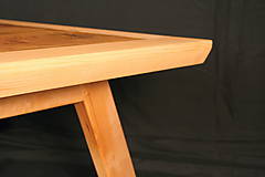 Nábytok - Konferenčný stôl jaseň - dub - 15520892_