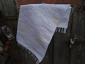 Úžitkový textil - Tkaný koberec jemne-melírovaný - 15520793_