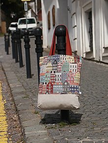 Veľké tašky - Taška „ v meste “ - 15525202_