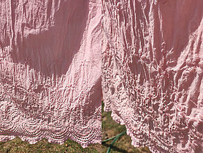 Šaty - Letné madeirové šaty (rôzne varianty) (broskyňová) - 15525310_