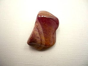 Minerály - Troml. – jaspis mookait 24 mm, č.38f - 15526618_