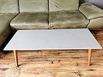 Nábytok - Konferenčný stolík Stone Grey (slim) - 15529838_