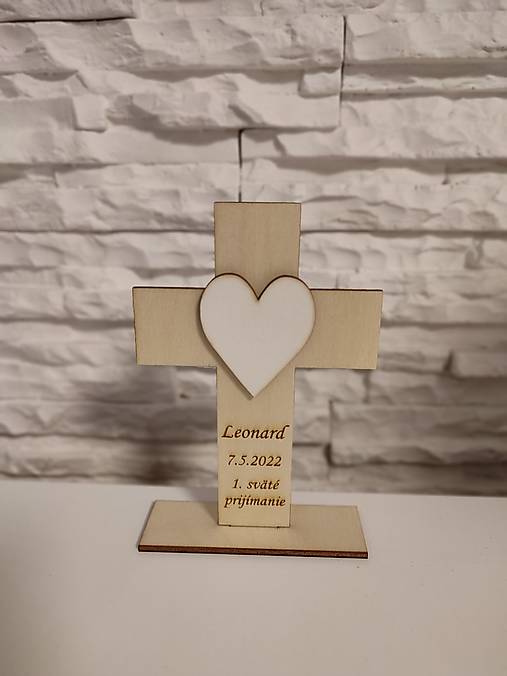 Dekorácie - Darček na prvé sväté prijímanie, NA STOJANE  - 15531979_