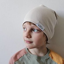 Detské čiapky - Jednovrstvová čiapka jar/jeseň - 15531218_