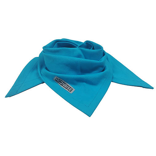 Detské doplnky - Rebrovaná organic šatka -  blue - 15530458_