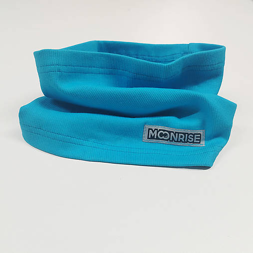 Detské doplnky - Rebrovaný tunel organic - blue - 15530459_