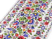 Textil - Bavlnená látka / behúň folklór (10cm) - 15532391_