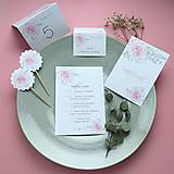 Úložné priestory & Organizácia - Ruža - tlačoviny na svadobný stôl - 15535634_