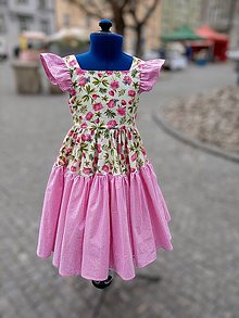 Detské oblečenie - Dievčenské šatôčky RUMINA - 15533739_
