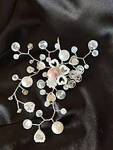 Sady šperkov - Ľadové kvety - 15538182_