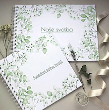 Papiernictvo - Natur - kniha hostí alebo album - 15538338_