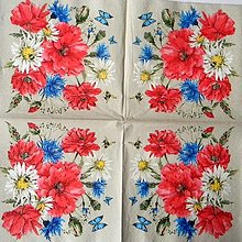 Papier - Poľné kvety - 15540200_