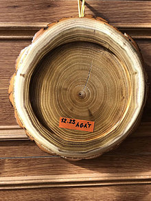 Iné doplnky - Dekoratívny drevený rámik - 15539998_