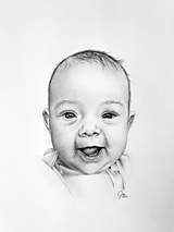 Kresby - Portrét - Kresba ceruzou podľa predlohy - 15538327_