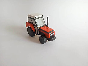 Hračky - Drevený traktor - 15538762_