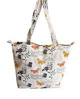 Nákupné tašky - Nákupná taška - motýlik - 15544145_