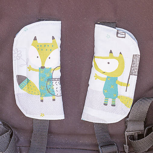 Detský textil - Chrániče na popruhy - 15546587_