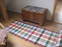 Úžitkový textil - Ručne tkaný koberec 1.90m - 15546109_