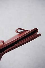 Peňaženky - kožená peňaženka - 15546674_
