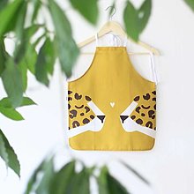 Detský textil - Zásterka Zamilované Gepardy - 15548477_