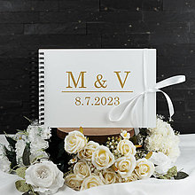 Papiernictvo - Svadobný album, svadobná kniha – Simple - 15545831_