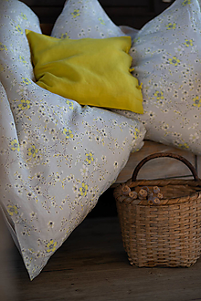 Úžitkový textil - Ľanové posteľné obliečky Sweet Charlotte - 15547938_