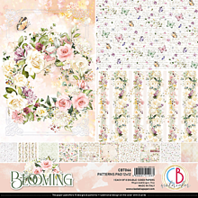 Papier - Ciao Bella Blooming scrapbook papier 12x12 - 15553568_