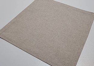 Úžitkový textil - Prestieranie- režné (20×20cm) - 15554029_