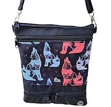 Iné tašky - Taška pre venčenie psov Vlk - 15552555_