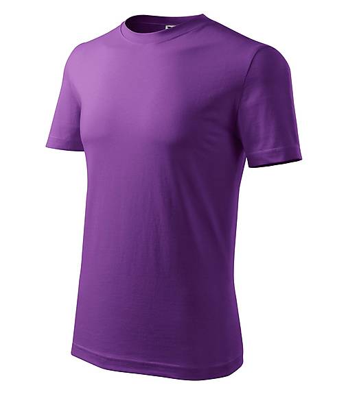 Polotovary - Pánske tričko CLASSIC NEW fialová 64 - 15555612_