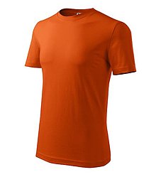 Polotovary - Pánske tričko CLASSIC NEW oranžová 11 - 15555591_