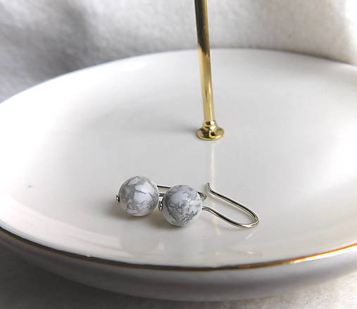 Náušnice - howlit náušničky / darček k nákupu - 15558705_