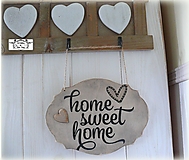 Uvítacia tabuľka "Home Sweet Home"