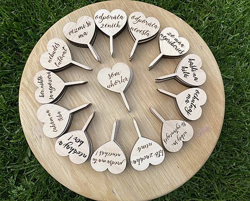 Dekorácie - Zapichovatka do kolačikov do candy baru (Odporúča nevesta) - 15559324_