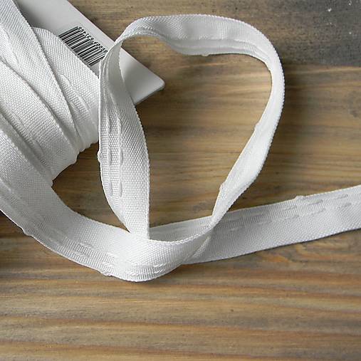 Riasiaca páska na záves bavlnená - š.2cm