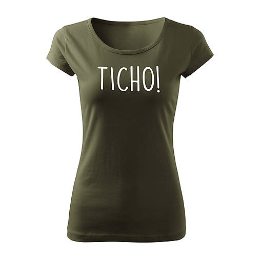 Topy, tričká, tielka - Ticho_ - 15566872_