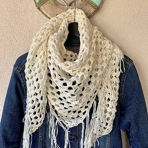 Šatky - Šatka maslová - 15565490_