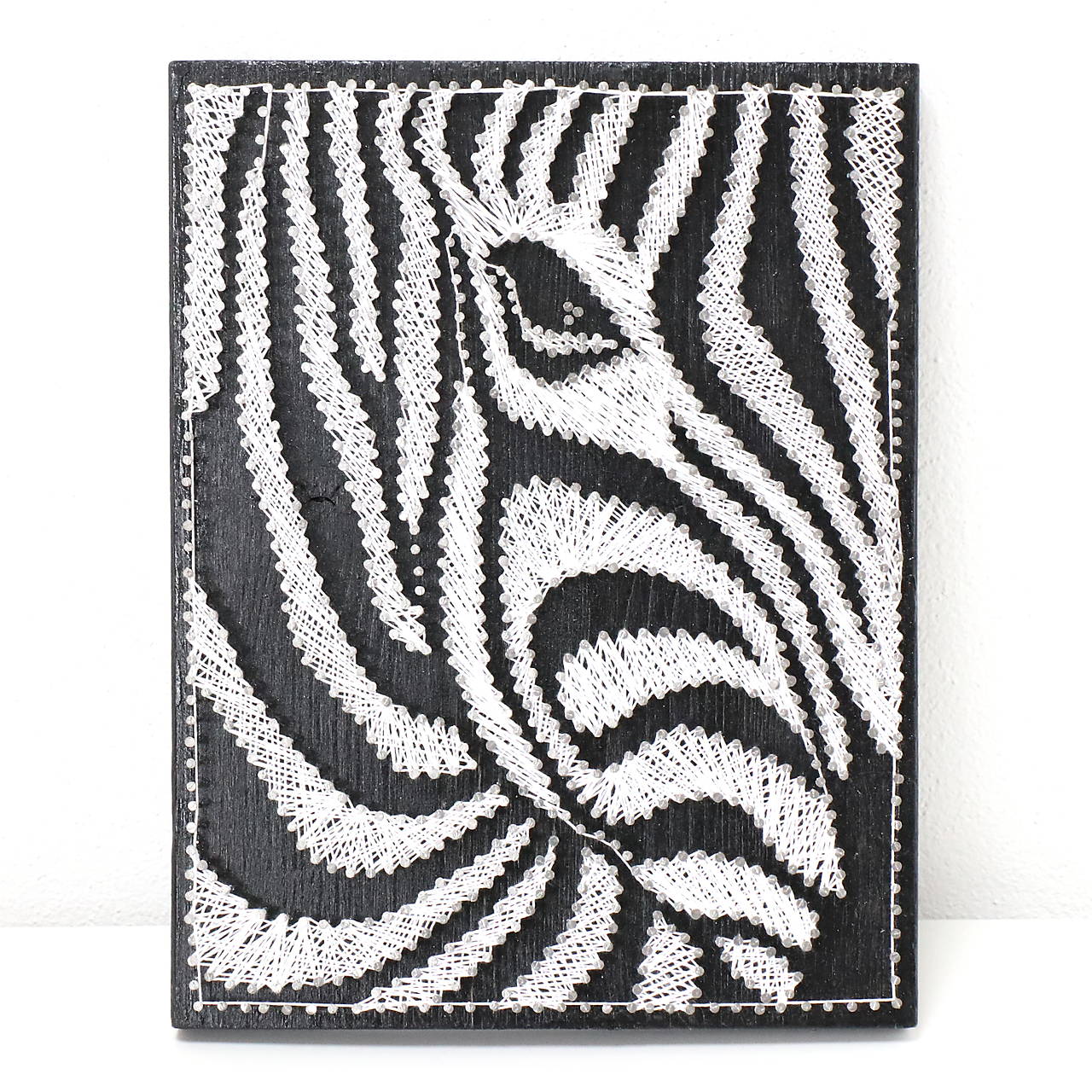 Obraz Zebra (String art)