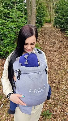 Detský textil - detský nosič ZOJE s tebou - 15566772_