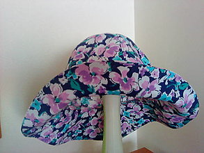 Detské čiapky - detský klobúk kvety - 15565461_
