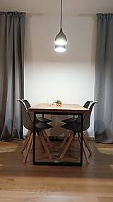 Nábytok - Dubový stôl masív s rozšírením 1800x800x40 - 15569688_