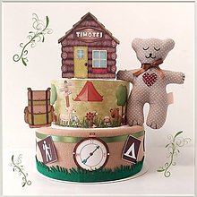 Detské doplnky - Plienková torta "ČAS NA TÚRU" - 15568674_