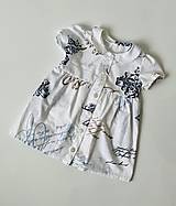 Detské oblečenie - Šaty s golierikom - 15569042_