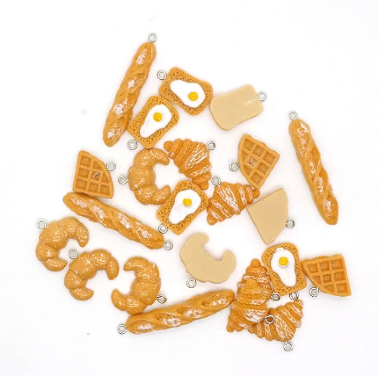 PR106 Prívesok pečivo mix 