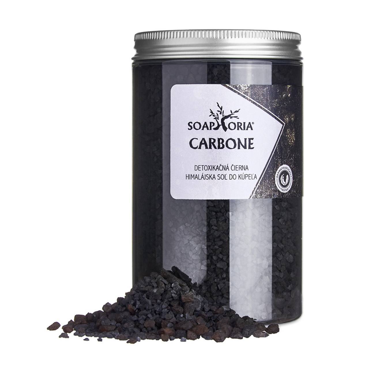 Carbone - detoxikačná čierna himalájska soľ do kúpeľa